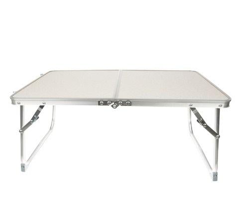 Стіл-валіза розкладний туристичний для намету/кемпінгу/саду max навантаження 15 кг Бежевий - фото 3