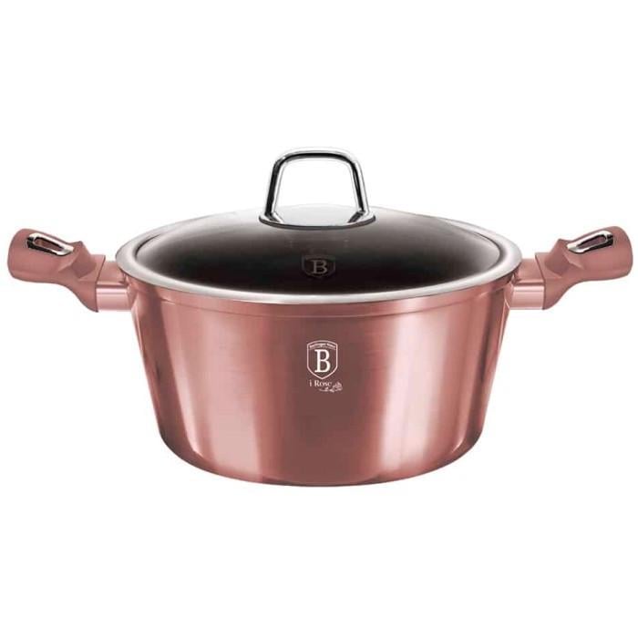 Каструля антипригарна з багатошаровим дном 2,5 л (6034-BH)