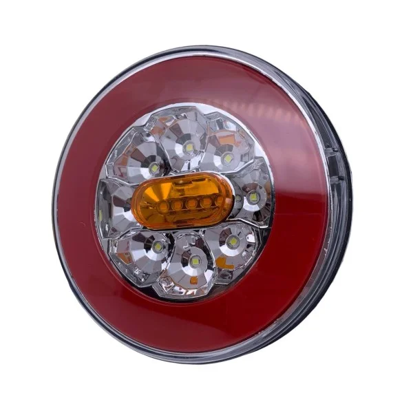 Фонарь задний DG-104 Truck Light бегущий светодиодный поворот и задний ход 12-24V (4185-Leader)