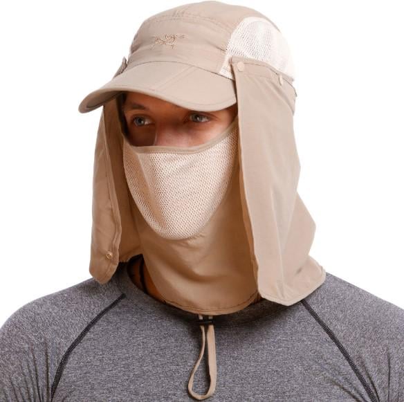 Кепка с защитой шеи SP-Sport ARCTERYX TY-1625 Хаки (AN008506)