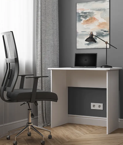 Компьютерный стол MPКС-41-1 КС-41 600х750х500 мм Белый (9559815) Компьютерный стол MPКС-41-1 КС-41 600х750х500 мм Белый (9559815)