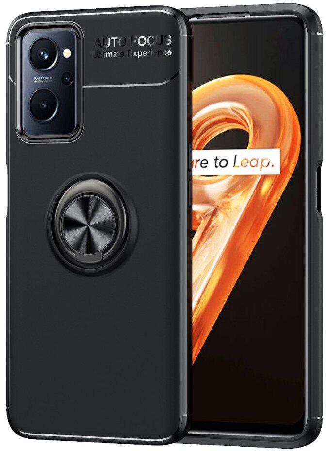 Чехол с кольцом Realme 9i Autofocus Black (29944-2B)