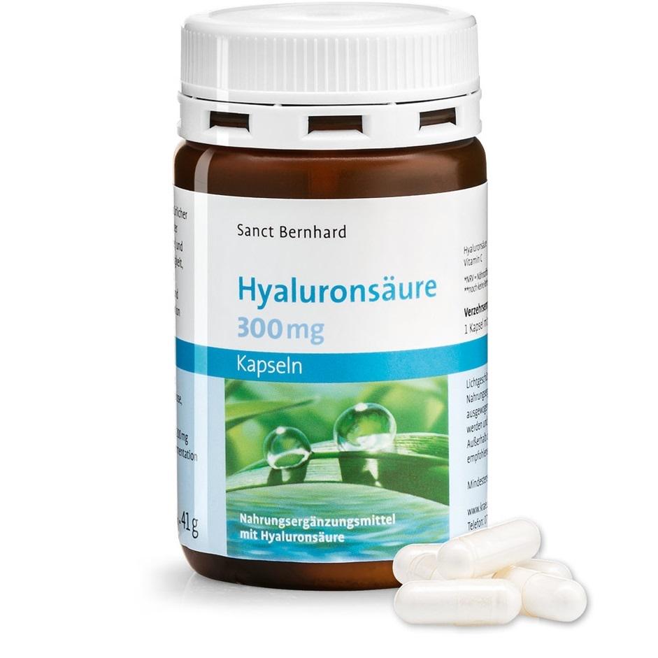 Натуральная добавка Sanct Bernhard Hyaluronsäure 300 mg 120 капс. (000020581)