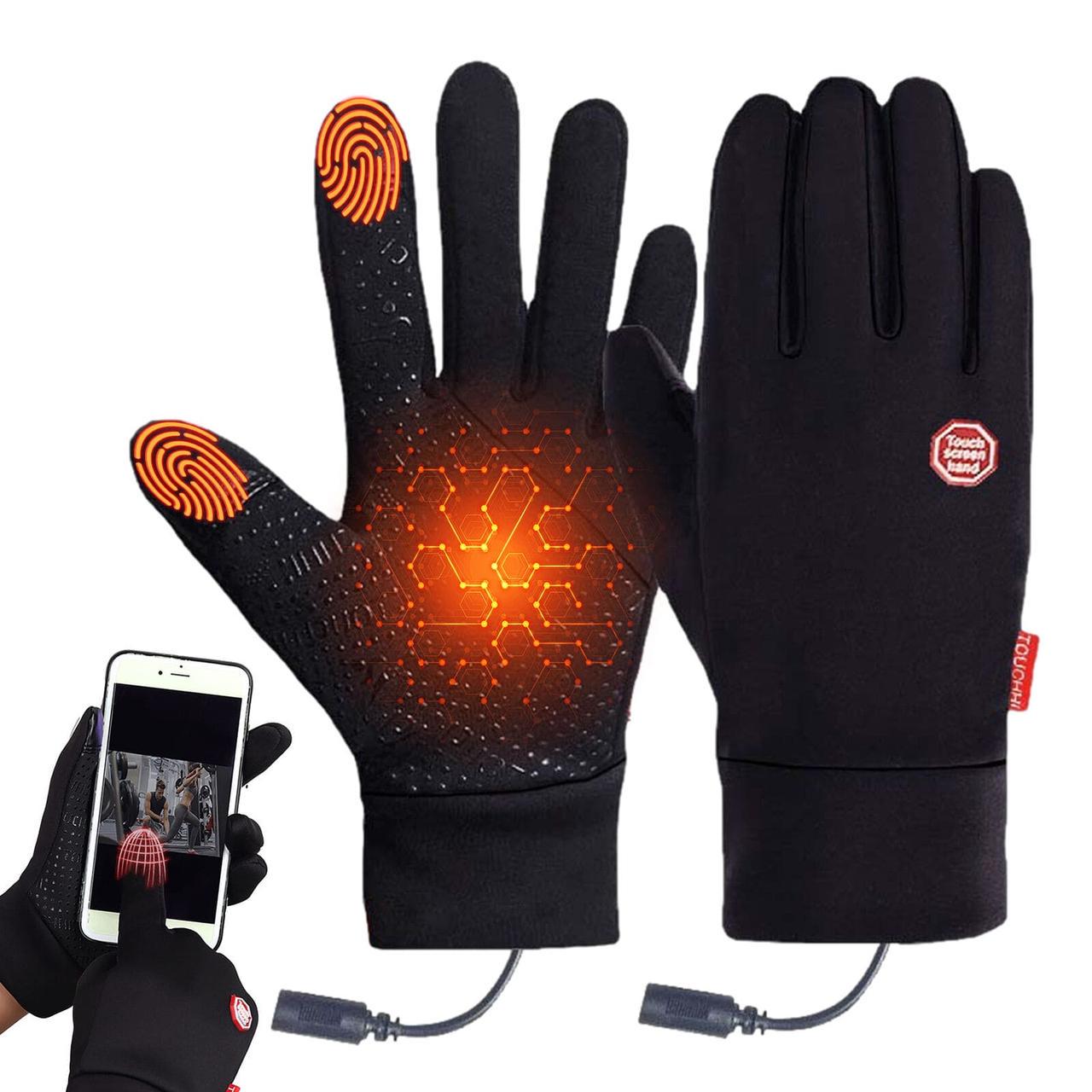 Рукавички з підігріванням USB Heated Gloves/PowerBank 10000 mAh - фото 2