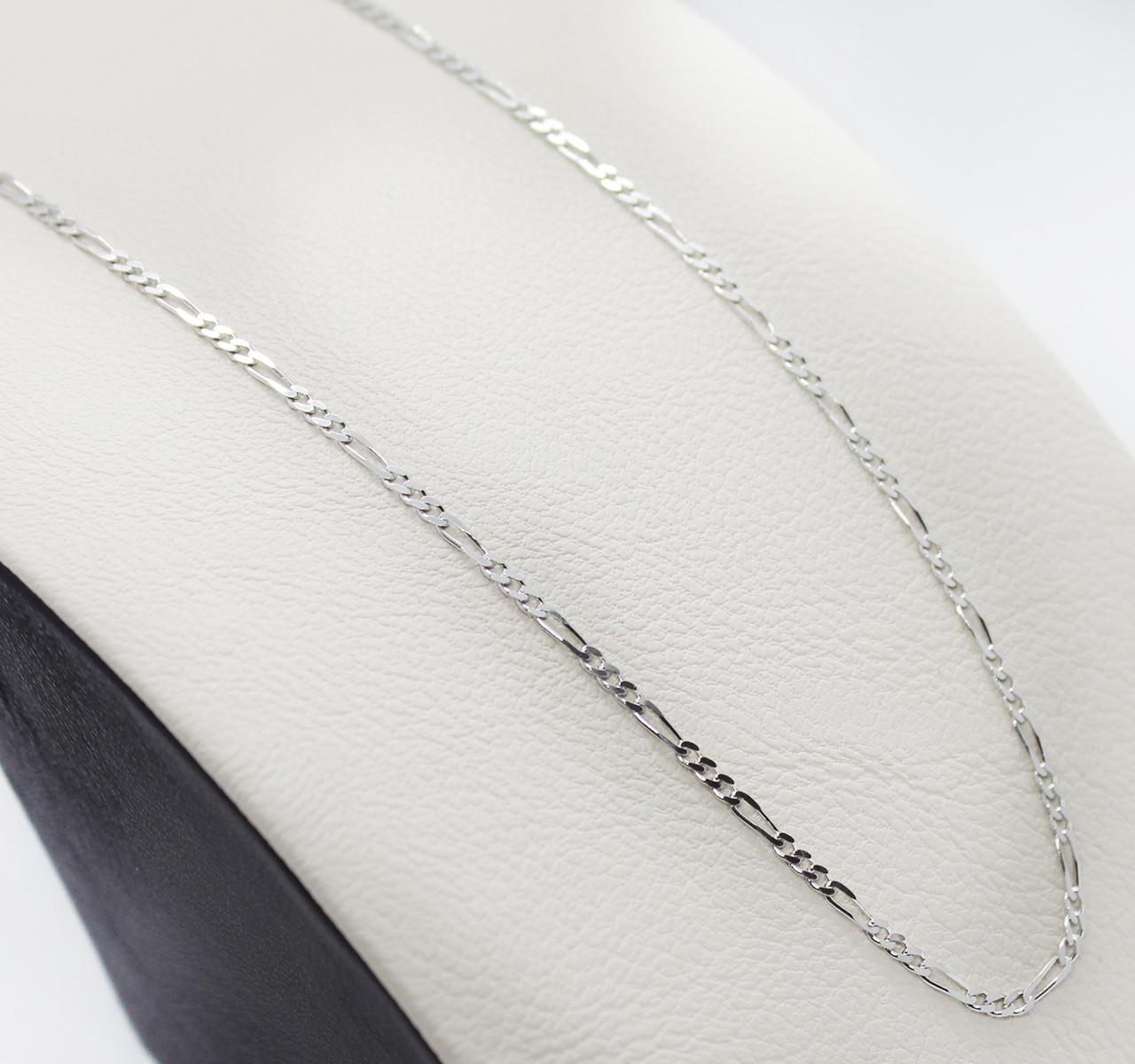 Ланцюжок срібний Фігаро 65 см 3,4 г