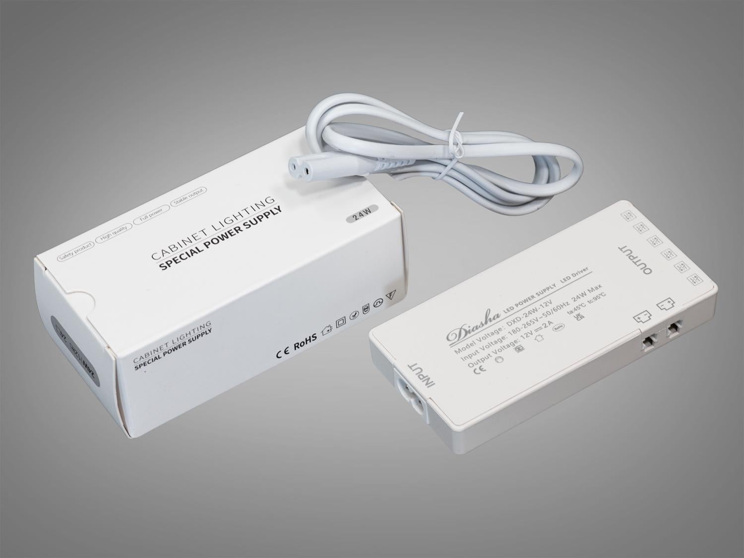 Управляемый блок питания тонкий для LED-ленты 12 В 24 Вт 2А (PPF-SY-12v-24w)