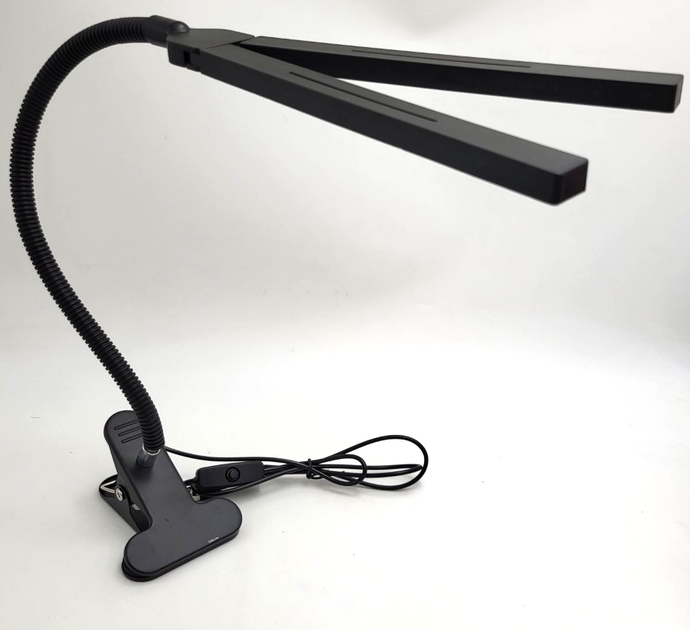 Настольная лампа LED ART 919/207 от USB на прищепке/USB/гибкая/2 плафона (LAMP 207 919)