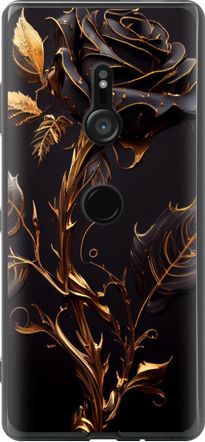 Чехол на Sony Xperia XZ3 H9436 Роза 3 (5552u-1540-42517) Чехол на Sony Xperia XZ3 H9436 Роза 3 (5552u-1540-42517)