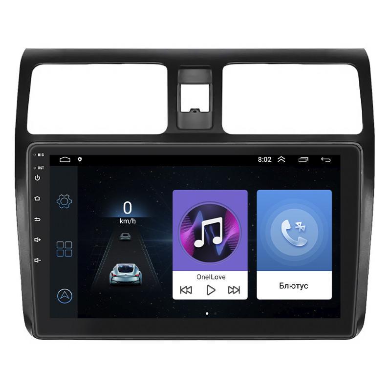 Автомагнитола штатная Lesko для Suzuki Swift III 2004-2011 10" 1/16Gb Wi-Fi GPS Base MOB