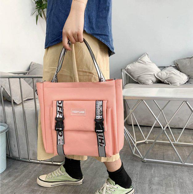 Рюкзак 5 в 1 школьный для девочки пудра (набор: рюкзак, шоппер, пенал, сумочка, кошелек) (DR015649) - фото 5 Рюкзак 5 в 1 школьный для девочки пудра (набор: рюкзак, шоппер, пенал, сумочка, кошелек) (DR015649) - фото 5