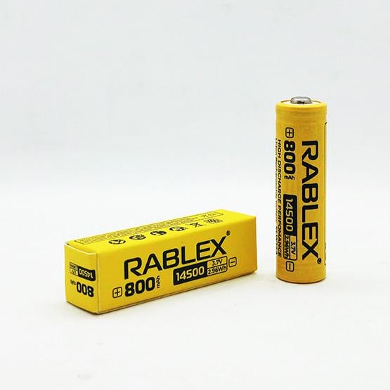 Акумулятор Rablex Li-Ion 14500 3,7V 800 mAh для ліхтариків - фото 4 Акумулятор Rablex Li-Ion 14500 3,7V 800 mAh для ліхтариків - фото 4
