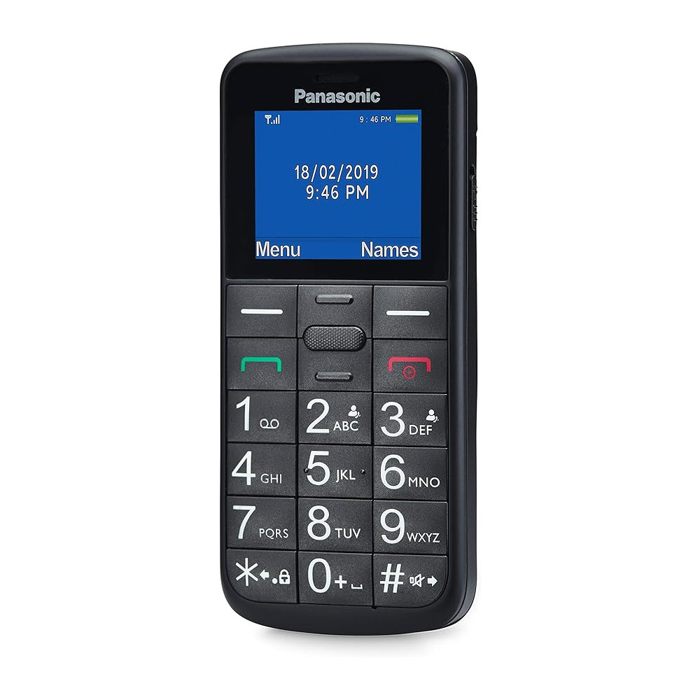 Мобильный телефон Panasonik Black (KX-TU110EXB)