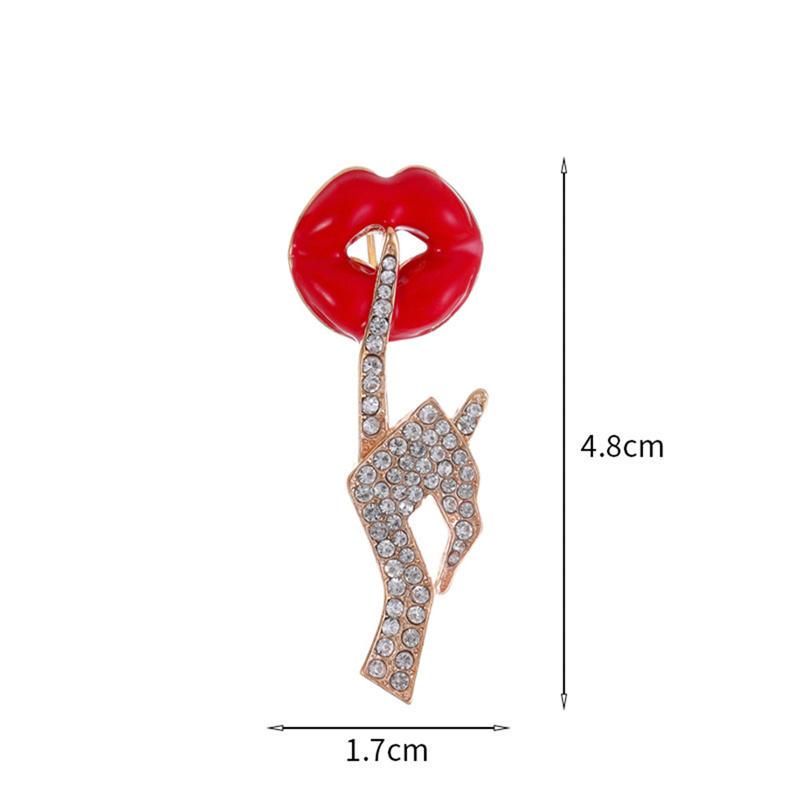 Брошка Торкання 48x17 мм (494693384) - фото 2 Брошка Торкання 48x17 мм (494693384) - фото 2