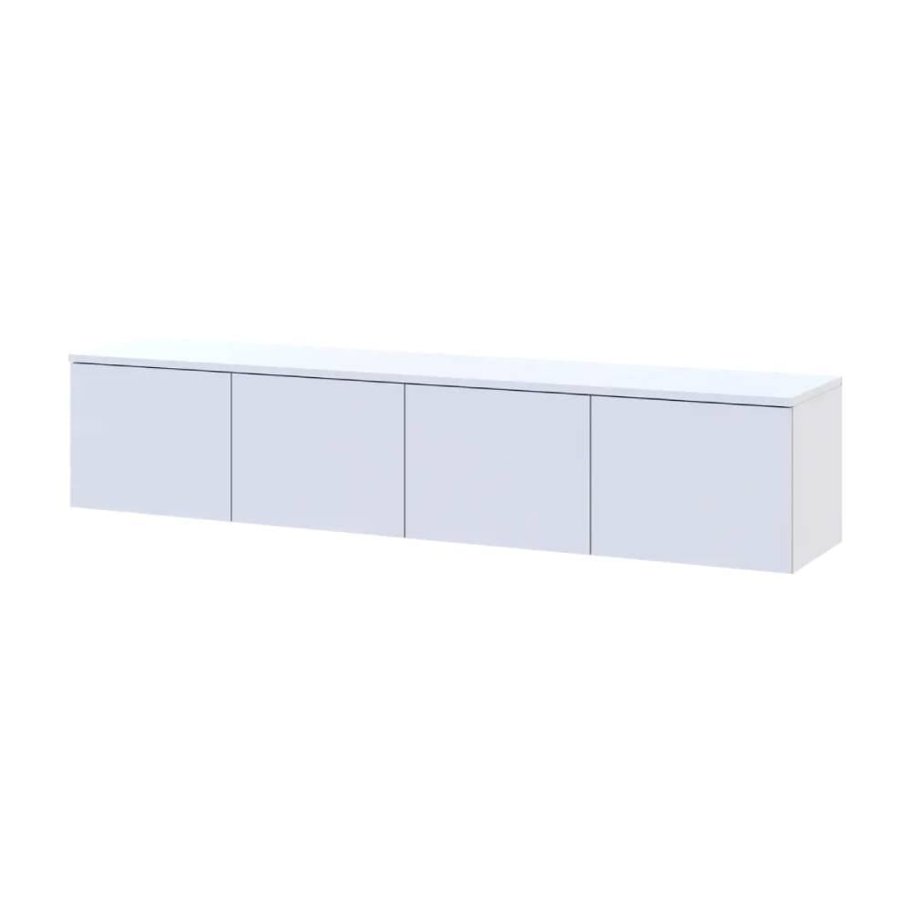 Тумба під ТВ Doros Левія 4Д 160х35х33 см Білий (DRS-011637)