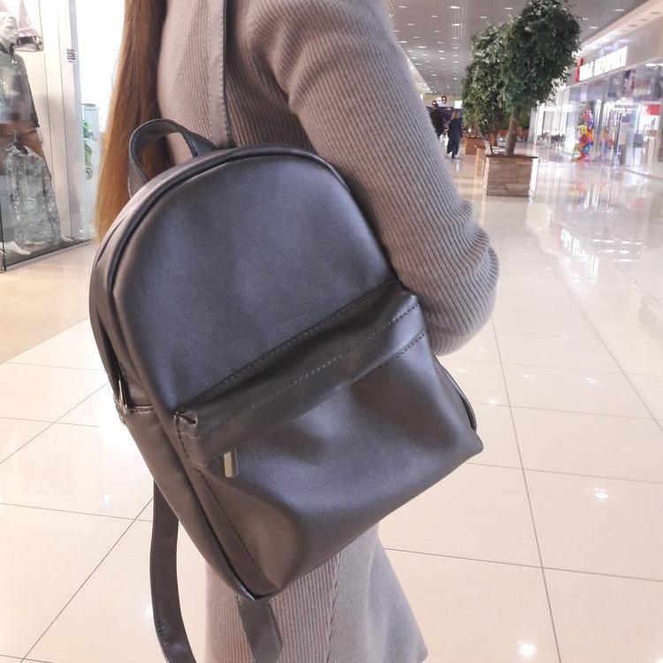 Женский рюкзак Sambag Brix BB Темно-серый (11411004