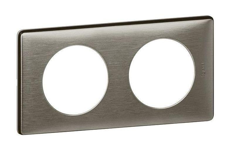 Рамка Legrand Celiane 2 поста вольфрам (ERC-068972)