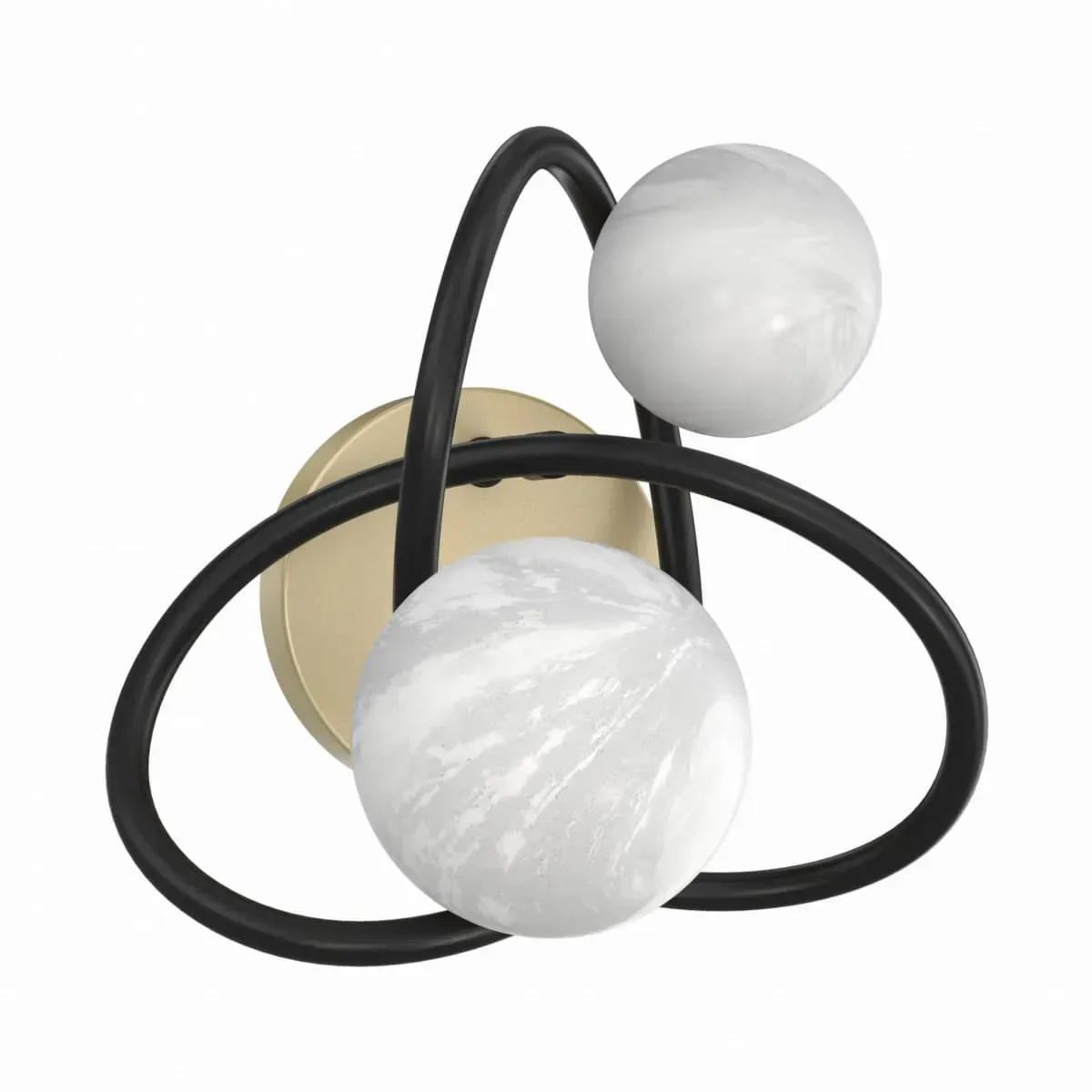 Бра Zuma Line MB4922-2-EBGN NISYRO