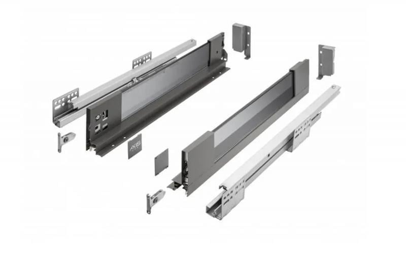 Выдвижная шухляда Axis Pro GLASS низкий-AL 500 мм H 86 мм Графит (PB-AXISPRO-GLASS-KPL500A) Выдвижная шухляда Axis Pro GLASS низкий-AL 500 мм H 86 мм Графит (PB-AXISPRO-GLASS-KPL500A)
