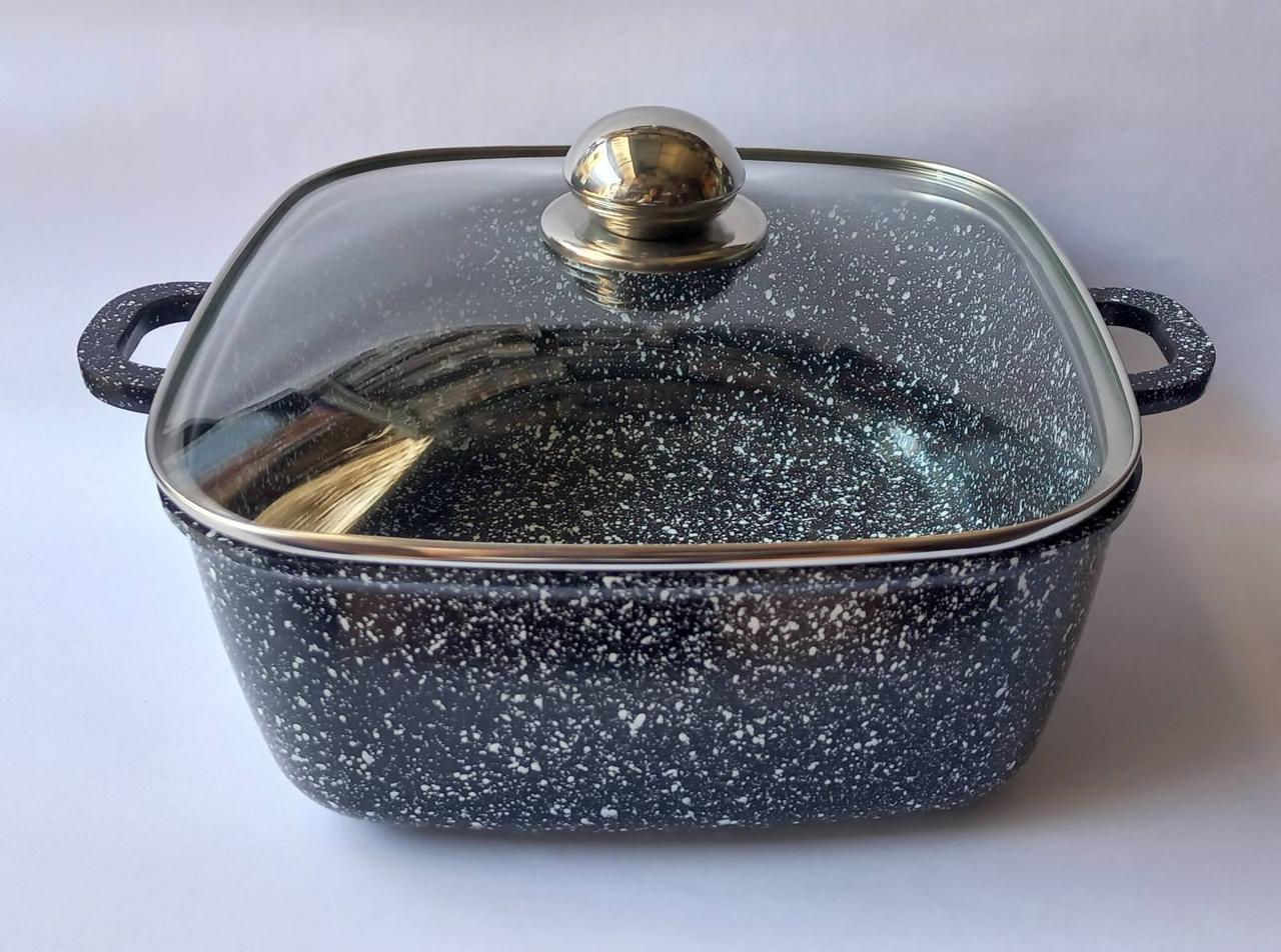 Кастрюля Styleberg с антипригарным гранитным покрытием с крышкой 5 л 24 см (ST-3027) Кастрюля Styleberg с антипригарным гранитным покрытием с крышкой 5 л 24 см (ST-3027)