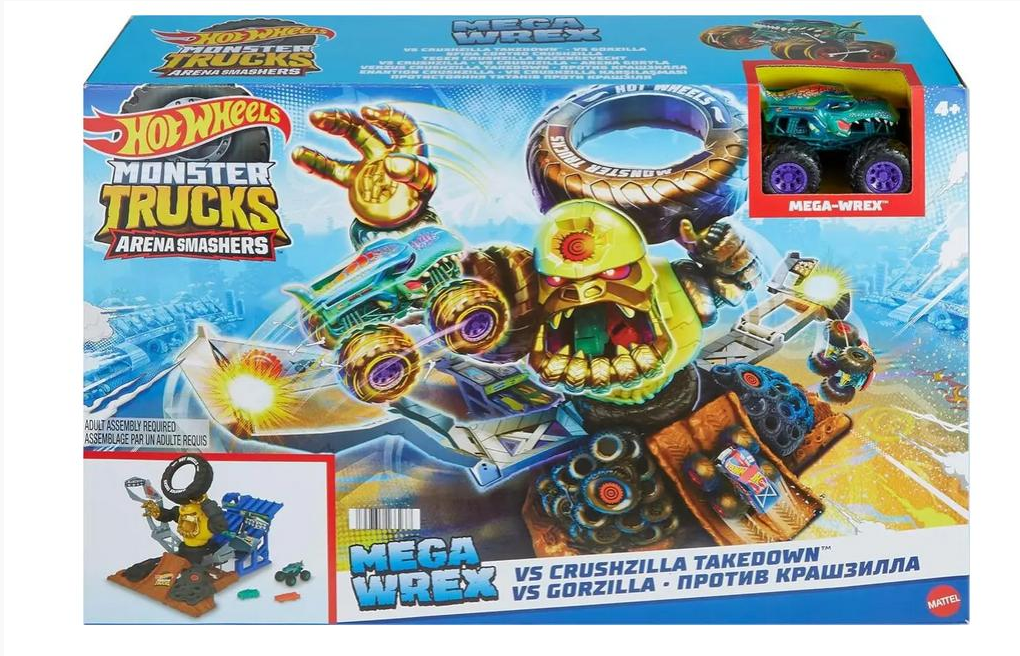 Ігровий набір Хот Вілс Монстер Трек Арена Атака Крашзили Ігровий набір Хот Вілс Монстер Трек Арена Атака Крашзили