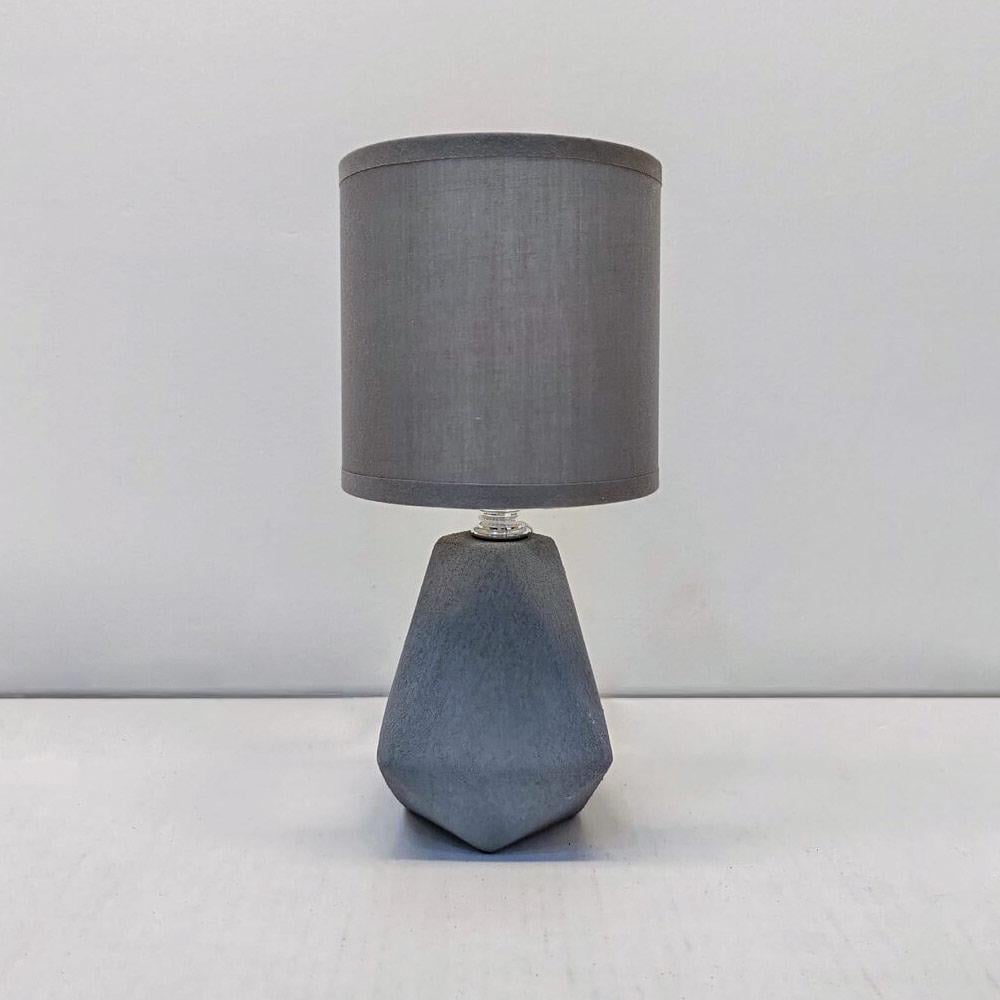 Настольная лампа с абажуром Light House SRS-20312 Серый