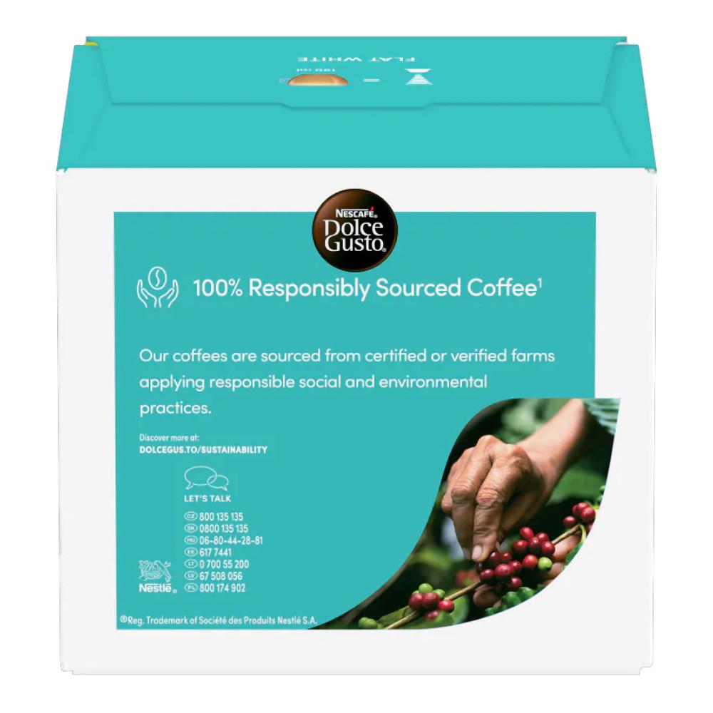 Кава в капсулах Nescafe Dolce Gusto Flat White 16 шт. - фото 3 Кава в капсулах Nescafe Dolce Gusto Flat White 16 шт. - фото 3