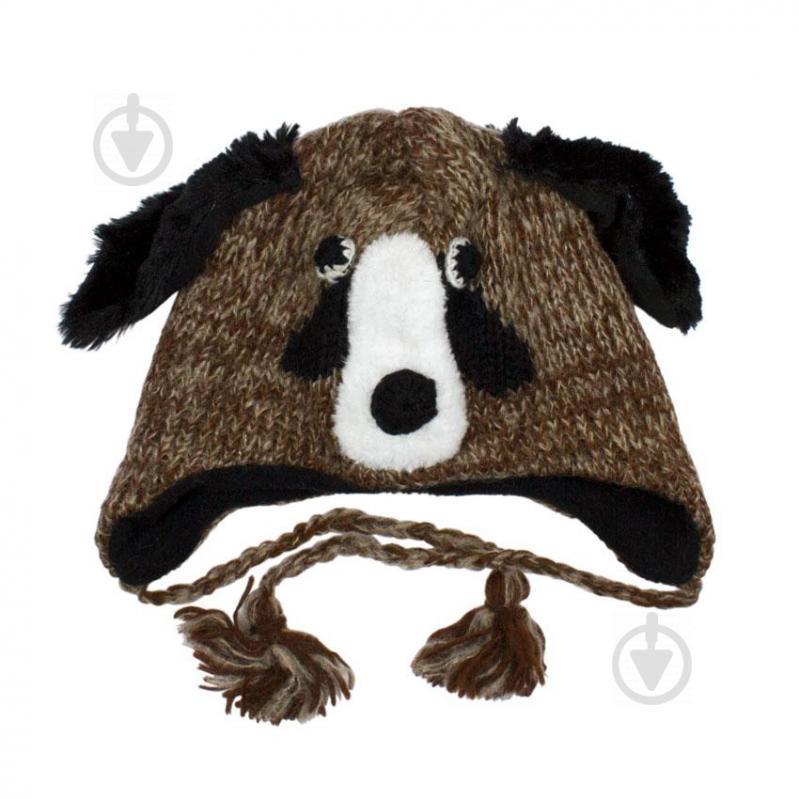 Шапка с ушками детская Kathmandu Animals Dog Оne size Коричневый (22901) Шапка с ушками детская Kathmandu Animals Dog Оne size Коричневый (22901)