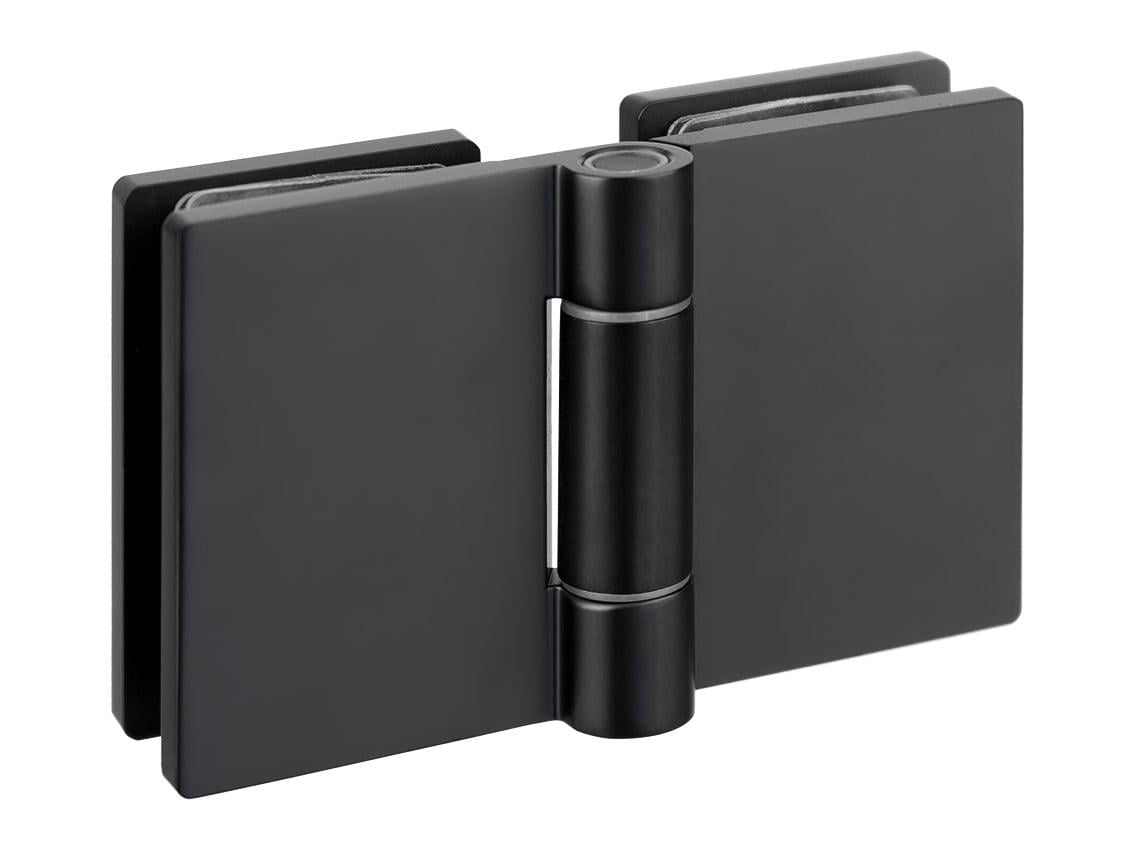 Петля Giff Glass Premio LIVORNO скло-скло Чорний матовий (25229117)