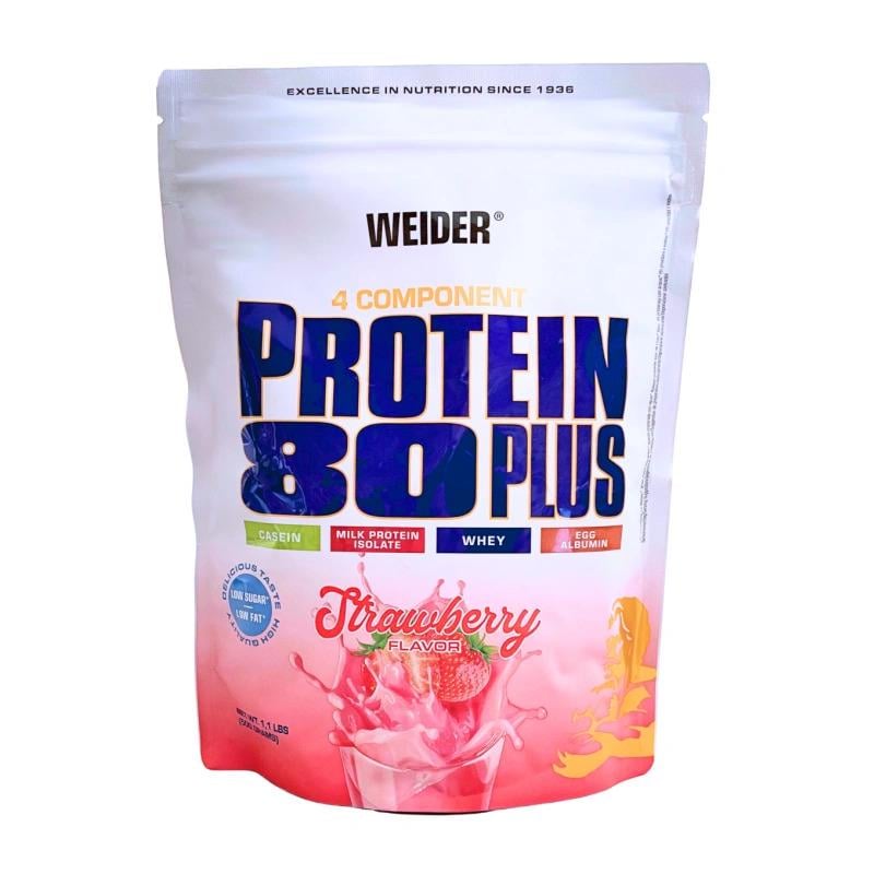 Протеин Weider Protein 80 Plus Raspberry 500 г Протеин Weider Protein 80 Plus Raspberry 500 г
