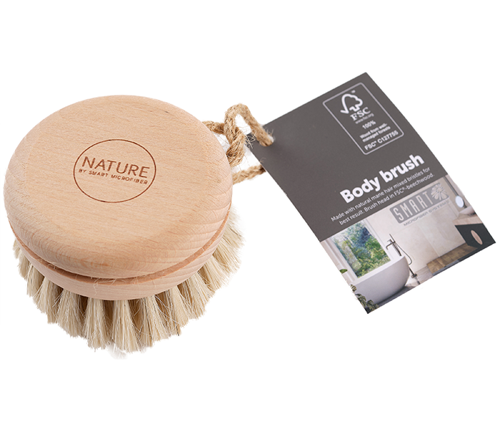 Щетка для душа Smart Body Brush Nature без ручки (100185)