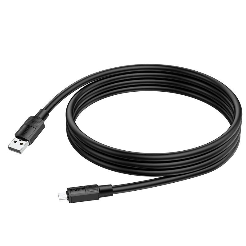 Кабель Hoco Micro USB Solid X84 1 м Black (9823197) - фото 3