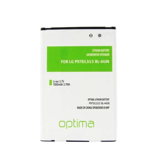 Акумулятор Optima BL-44JN LG P970/L3/L5/L60 1000 mAh (000020730)