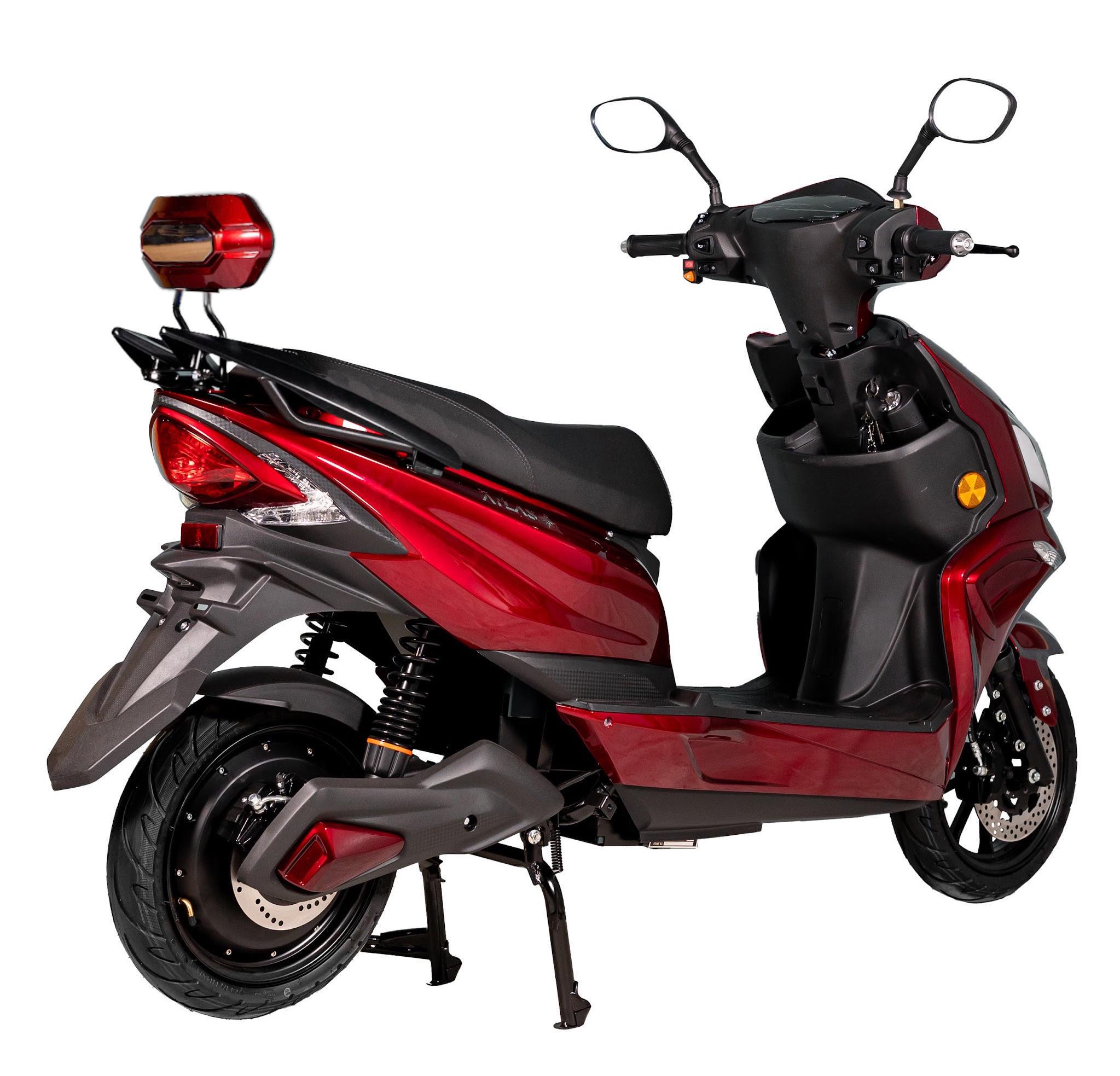 Электроскутер ATLAS Eagle Plus 2000W Red (3152) - фото 4