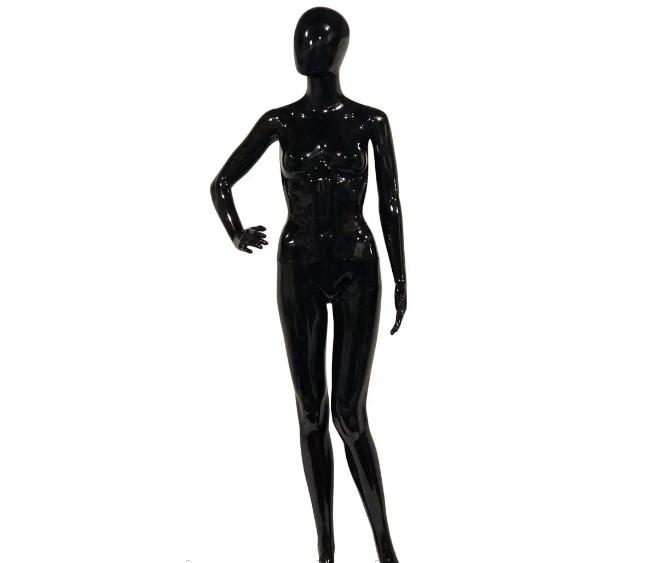 Манекен женский реалистичный Черный (AN006038)