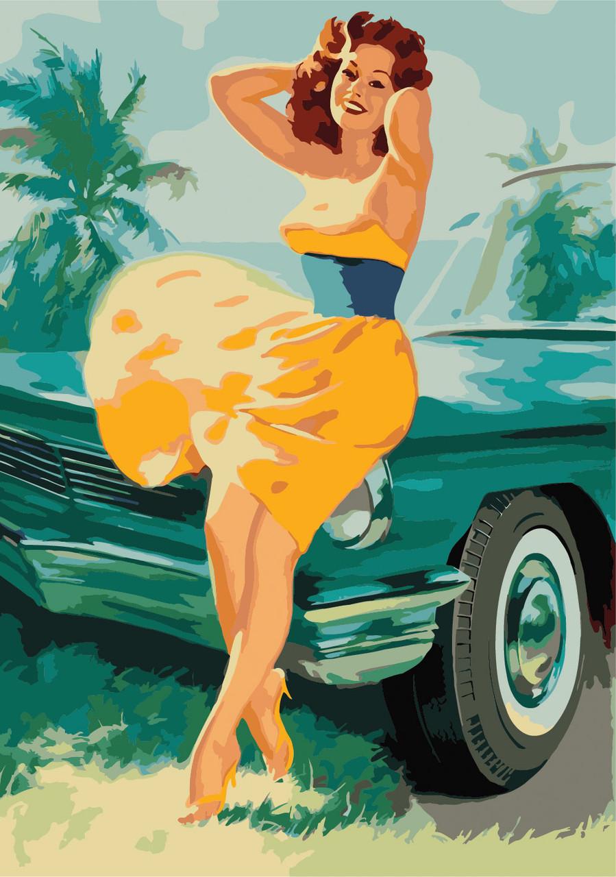 Картина по номерам Идейка Ретро 35x50 см (skl-КНО2652)