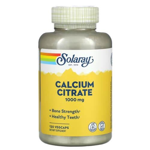 Кальций Solaray Calcium Citrate 250 мг 120 VegCaps (SOR-04585)