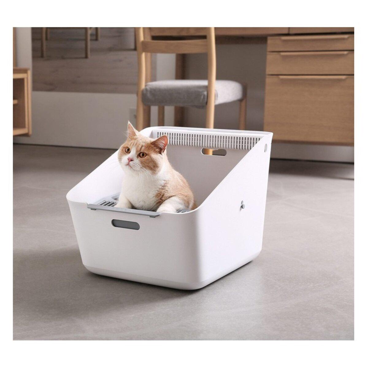 Лоток для кішок PETKIT Pura Cat Cat Litter Box White (P951) - фото 5