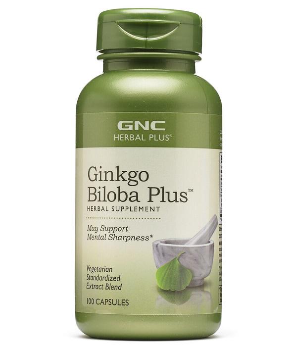 Гинкго Билоба GNC Herbal Plus Ginkgo Biloba Plus 100 Caps