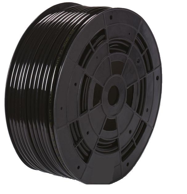 Трубка полиамидная AIGNEP 2TP12 дюймовая для сжатого воздуха d 1/4 6,35 мм Черный (2TP12D000140T)