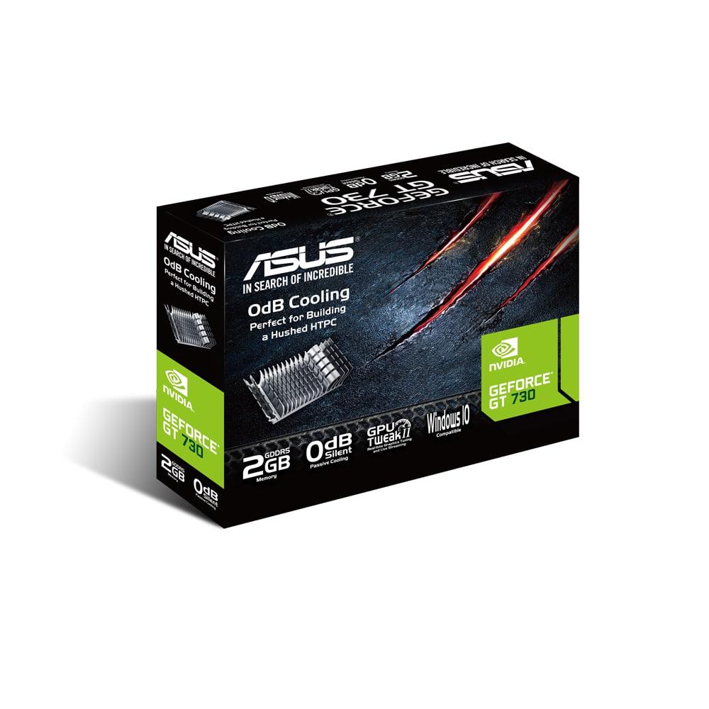 Видеокарта Asus NVidia GeForce GT 730 2GB GDDR5 902 МГц PCI-E v2.0 (90YV06N2-M0NA00) - фото 5
