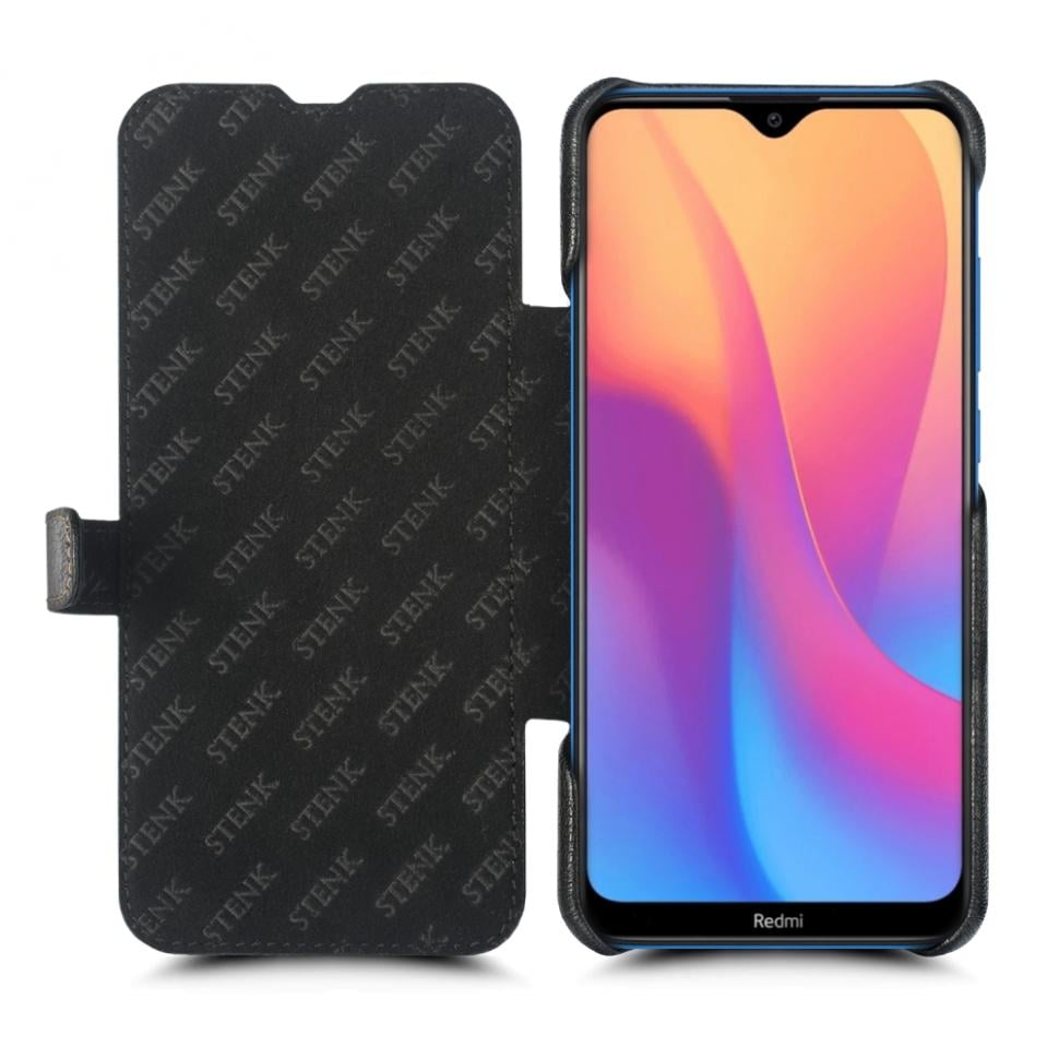 Чехол книжка Stenk Premium для Xiaomi Redmi 8A Черный (68601)