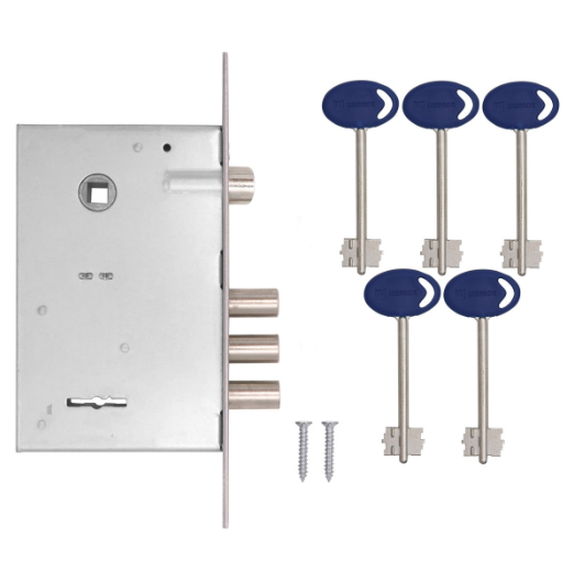 Замок врізний сувальдний Шерлок 04.27-S (2266440714)