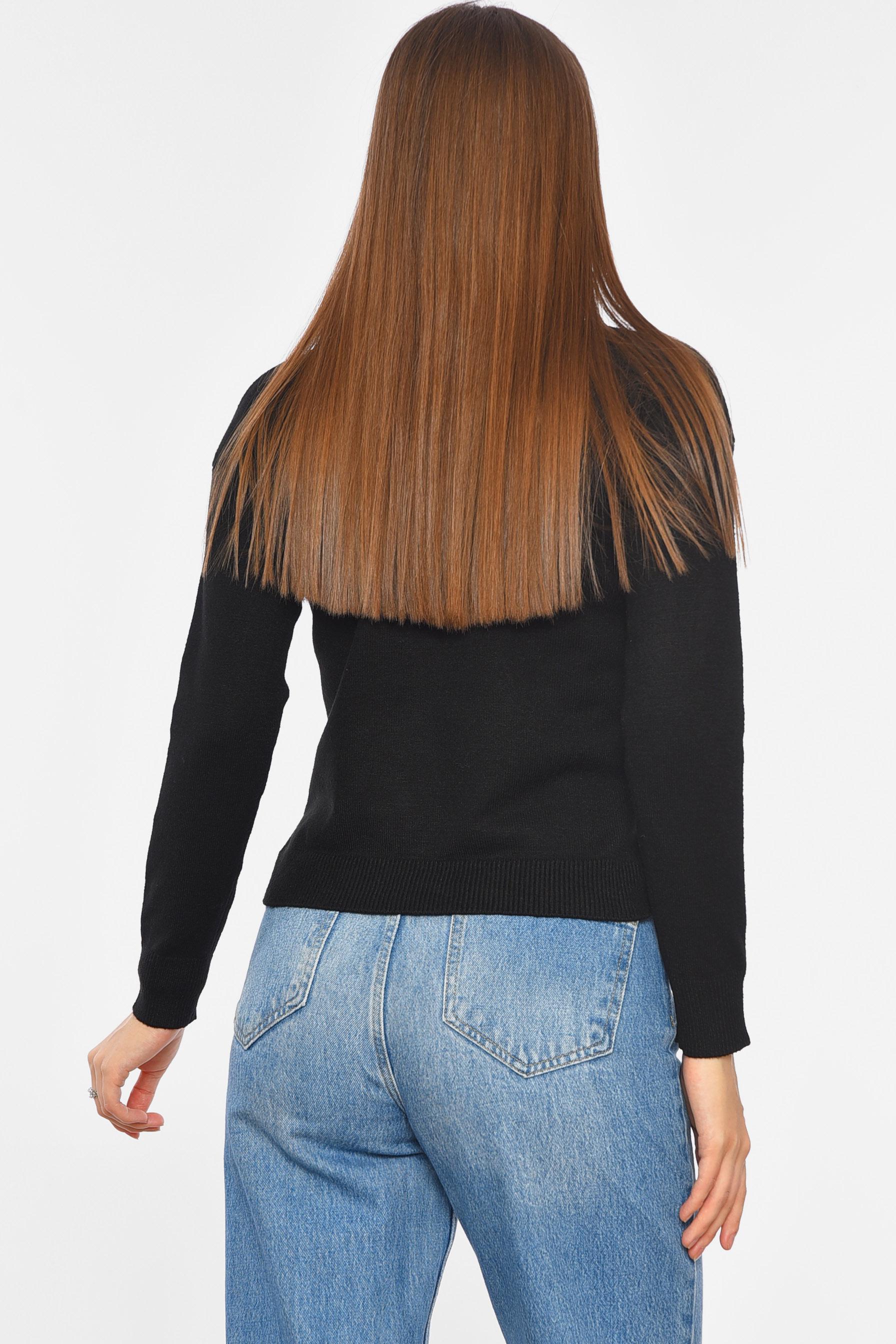 Светр жіночий M Чорний (191828) - фото 3 Светр жіночий M Чорний (191828) - фото 3