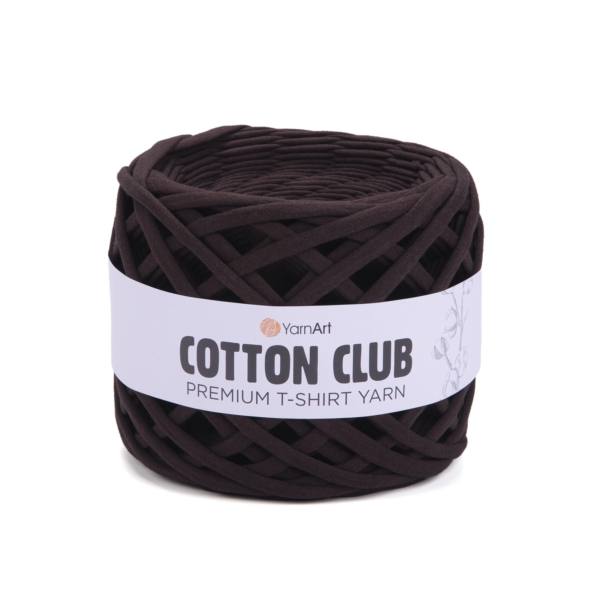 Пряжа YarnArt Cotton Club 7305 Шоколад (7531)