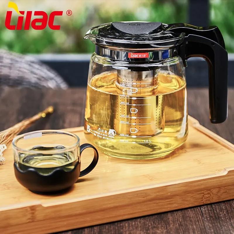 Заварник для чая LILAC S72 инфьюзерного типа с фильтром из нержавеющей стали 1500 мл (27667588) - фото 2 Заварник для чая LILAC S72 инфьюзерного типа с фильтром из нержавеющей стали 1500 мл (27667588) - фото 2