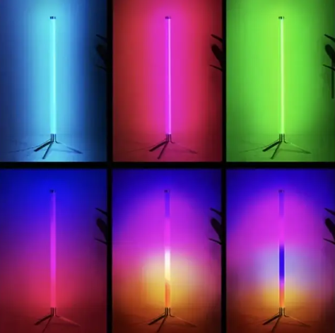 Лампа-торшер напольная угловая RGB (EL-2185-5) - фото 4