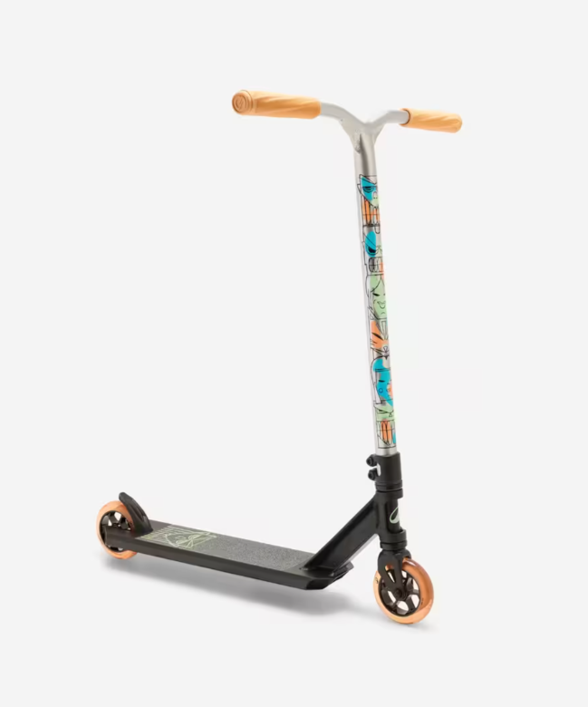 Самокат дитячий OXELO трюковий Чорний (MF520)