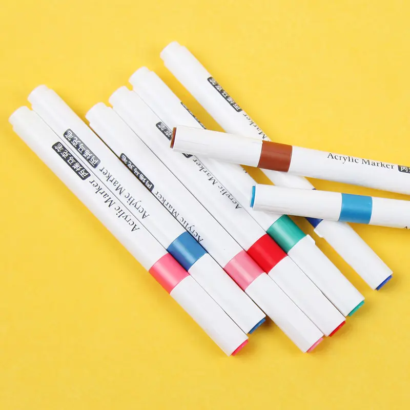 Набір акрилових маркерів для художньої творчості 36 кольорів (JH-TZ03 0) - фото 2 Набір акрилових маркерів для художньої творчості 36 кольорів (JH-TZ03 0) - фото 2