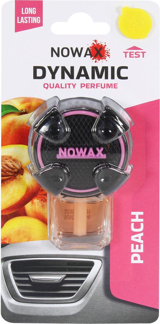 Ароматизатор Nowax Dynamic Peach рідкий на дефлектор 8 мл (NX07795)