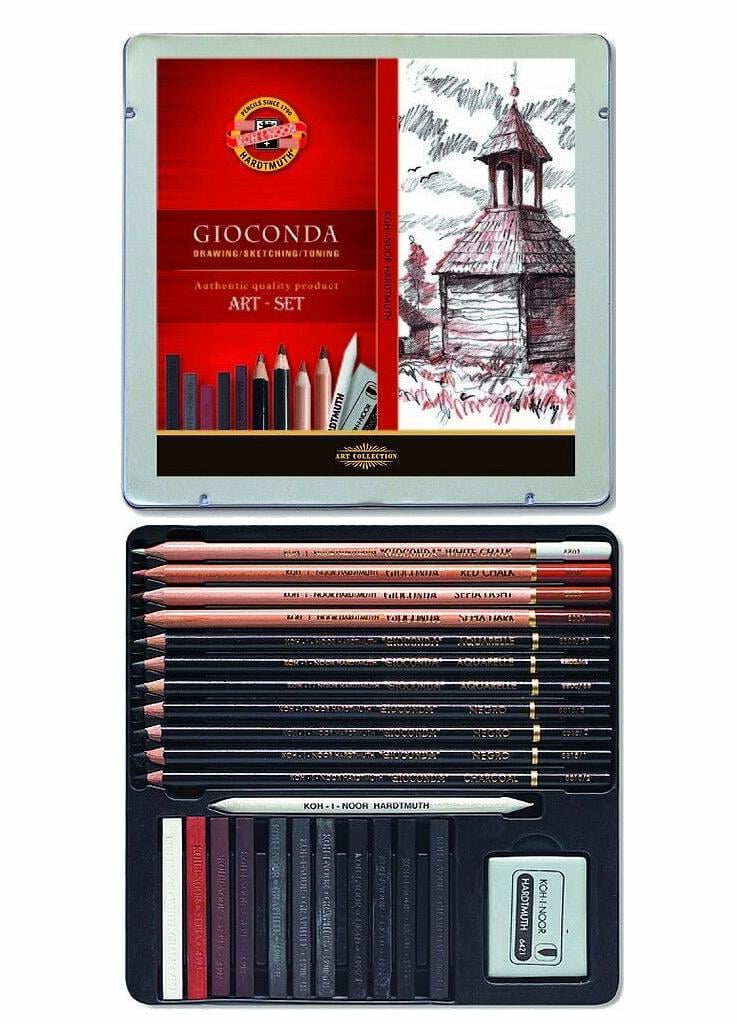 Набор художественный Koh-I-Noor GIOCONDA 8899 23 пр. (8899-8593539188667)